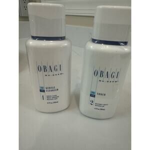 OBAGI Nu-Derm Gentle Cleanser & Toner Set, Unopened